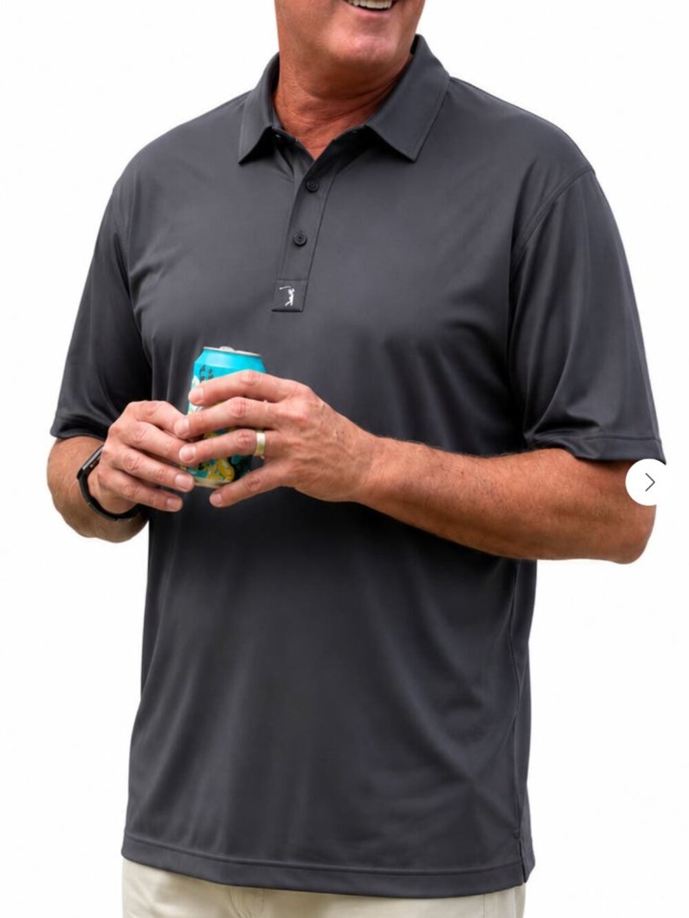 Charcoal Polo
